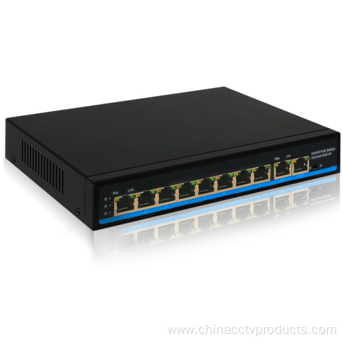 OEM 250m PoE Switch for Hikvision IP Camera